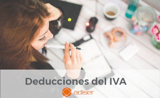 Información Adiser acerca de Deducción del IVA