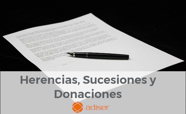Herencias, Donaciones y Sucesiones en Adiser