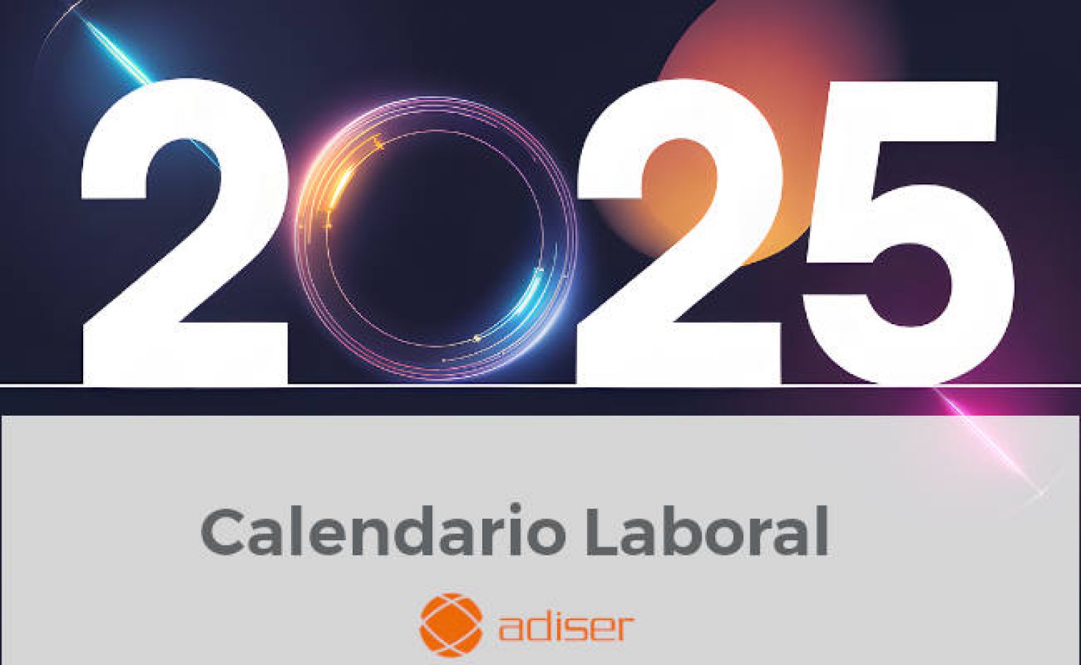 Calendario Laboraral 2025 de la Comunidad de Madrid